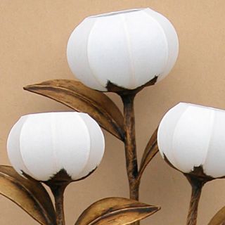 White Paper Shade Craft Lantern Contemporary Uplight Floor Art Deco Lamp Light