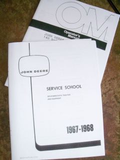 John Deere 140 Lawn Garden Service and Operators Manual