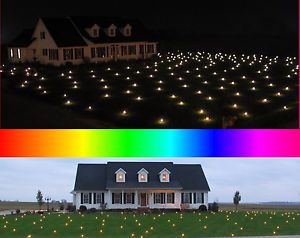 Lawn Lights Outdoor Decorations LED Outdoor Christmas Lights Multi Color 36 08