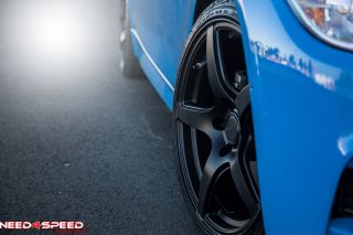 19" Eurotek UO8 Hyper Silver Staggered Rims Wheels Fits BMW E92 E93 328 335