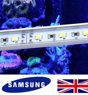 Aquarium Fish Tank LED Bar Samsung LEDs Freshwater Marine Blue 1000mm