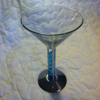 Bombay Sapphire Patricia Heller 1999 Collectable Martini Glass