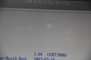 IBM Lenovo ThinkPad R40 Laptop Pentium 4 2 00GHz 256MB RAM No HDD BIOS Tested