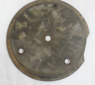 Antique E Ingraham Mantel Mantle Convex Glass Clock Face Parts Repair Replace