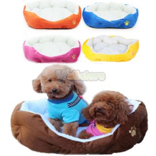 Berber Fleece Puppy Pet Dog Cat Warm Bed House Plush Cozy Nest Mat Pad 18"X17"