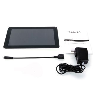9" Android 4 0 Tablet PC 5 Point Capacitive A13 Camera 0 3M WiFi 8GB Black