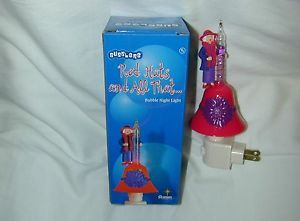 Roman Lights ''Red Hats and All That''Bubble Night Light New Boxed