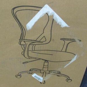 Flash Furniture Orange Mesh Office Chair