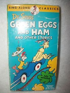 Dr. Seuss Green Eggs And Ham Plus Other Stories VHS on PopScreen