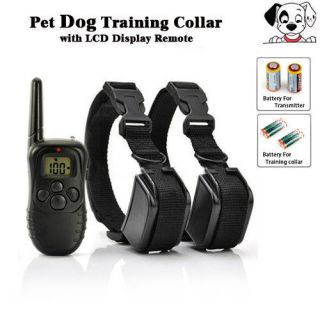 Small Medium Anti Bark No Barking Pet Dog Training Shock Remote Control Collar