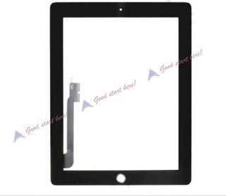 New Black Touch Screen Glass Digitizer Replacement for iPad 3 3GEN