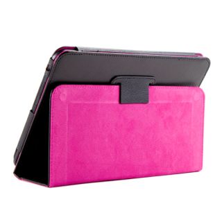 Black with Hot Pink PU Leather Folio Stand Case Cover for Kindle Fire HD 8 9