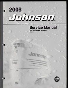 2003 Johnson St Outboard Service Manual 9 9 15HP