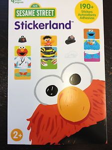 190 Sesame Street Reward Stickers Party Favors Teacher Supply Elmo Big Bird