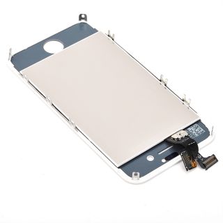 White LCD Digitizer Touch Screen Glass Assembly Replacement for iPhone 4S Tools