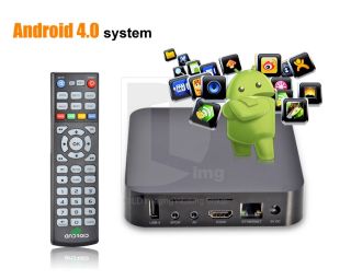Android 4 0 Internet TV Box PC Streaming Multimedia Box Media Player 1080p