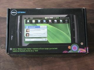 Brand New Dell Streak at T 3G Android Phone 5" Screen Tablet 16GB Micro SD Card