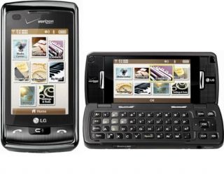 LG enV Touch VX11000 Black Silver Verizon U Smartphone Cell Phone Page Plus