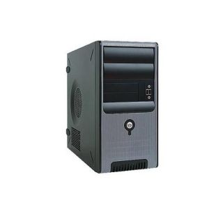 In Win IW C583T D400TBL Black Silver ATX Mid Tower Case with 400W Power Supply
