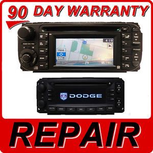Repair Chrysler Jeep Dodge Navigation GPS Radio CD Player RB1 RB4 03 04 05 06