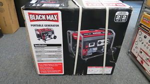 Black Max Portable Generator 3650 Running Watts