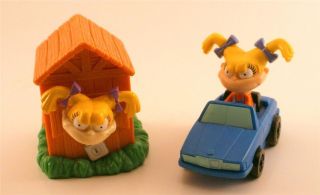 Angelica Pickles Nickelodeon 1998 2000 Burger King Car Tree House Rugrats