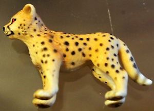 Schleich Cheetah Cub Kitten 14327 Retired Figurine Animal Big Cat Wild Life