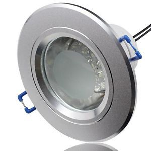 2 5W LED Down Light Silver Shell 250LM LED Recessed Light Ceiling Light