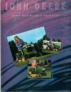 John Deere Lawn Tractor Brochures