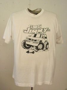 Original Vintage 1980s T Shirt GMC Jimmy 4x4 Screen Stars Extra Large XL