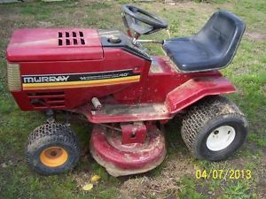 Murray Riding Lawn Mower with 14 HP Vanguard 40 inch Cutting Deck Used LQQK