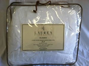 Ralph Lauren Classic Luxury Extra Warm Down Comforter Full Queen Sz Hypoallergen