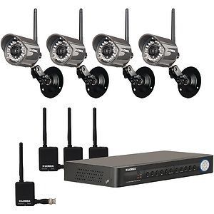Lorex LH118501C4W 8 Channel Security DVR with 4 Digital Wireless Cameras