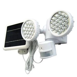 Coleman Motion Activated Solar Powered LED Security Light with Wireless Camera