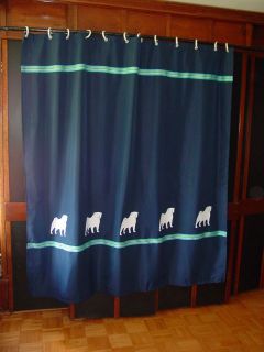 Dog Shower Curtain