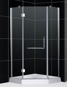 Neo Shower Enclosure 41 x 41 Shower Base Backwall
