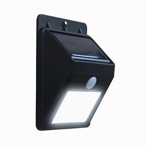 FROSTFIRE Bright LED Wireless Solar Powered Motion Sensor Security Light