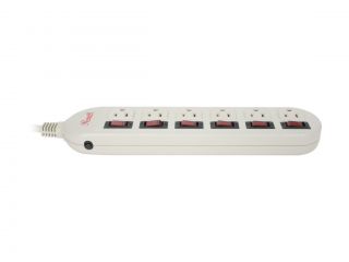 Rosewill RPS 200 6 ft 6 Outlet Power Strip Surge Protector