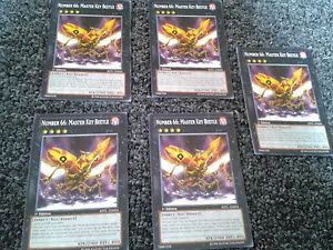 Yugioh Cards RARE Number 66 Master Key Beetle Jotl EN054 1st Edition Lot of 5