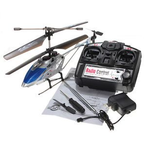 Syma S032G 3 5 Channel Outdoor Radio Remote Control RC Helicopter w Gyro Blue