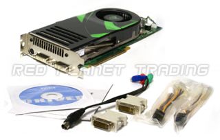 Genuine Dell NVIDIA GeForce 8800 GTX 768MB PCIe Dual DVI Graphics Card Kit DU356