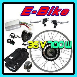 36V 700W 26 Hub Front Wheel Electric Bicycle Motor Kit Cycling Conversion E Bike