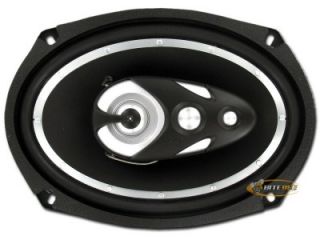 Performance Teknique ICBM 1069 6x9" 4 Way 700W Car Coaxial Speakers Pair