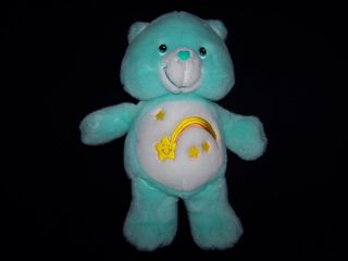 Care Bears 2002 2004 Wish Bear 12" Singing Talking Moving Electronic Plush Toy