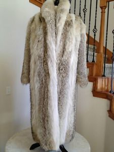 Canadian Coyote Full Length Fur Coat from  Gorgeous