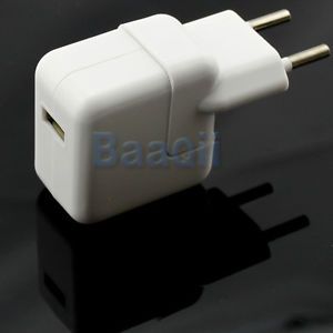 EU Europe USB Wall Charger Power Outlet Adapter 4 iPad iPhone 4GS Output 5V 1A