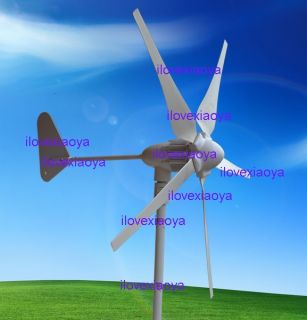 Wind Turbine Generator Kit 900W Max 12 24V 3 Phase AC PM Alternator Windmill New