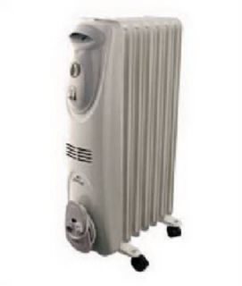 Westpointe NY15AH Oil Filled Convection Radiator Electric Heater 3 Heat Setting