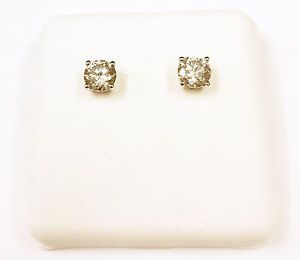46ctw Natural Round Brilliant Diamond Stud Earrings 100 Genuine