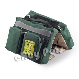 Multi Functional Pet Saddle Backpack Carrier Bag for Dog Puppy Pet Large 14”